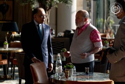 Anwar berkesempatan menghadap Seri Paduka Baginda sebanyak dua kali di sini. Foto FB Sultan Ibrahim Sultan Iskandar