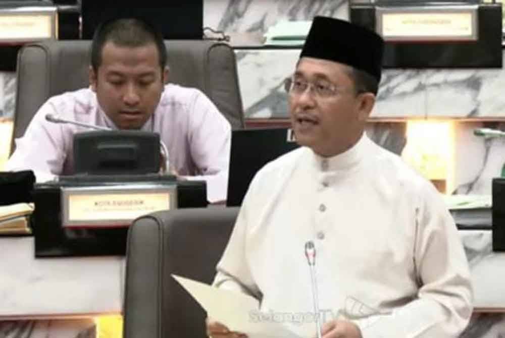 Borhan semasa menjawab pertanyaan dalam Sidang DUN Selangor pada Jumaat.