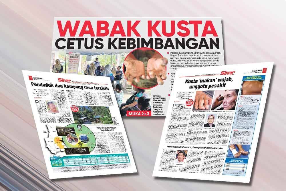 Laporan Sinar Harian pada Jumaat.