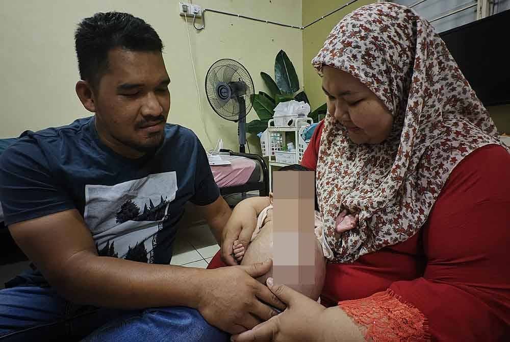 Farah Nadia dan suami reda diuji buat kali kedua.