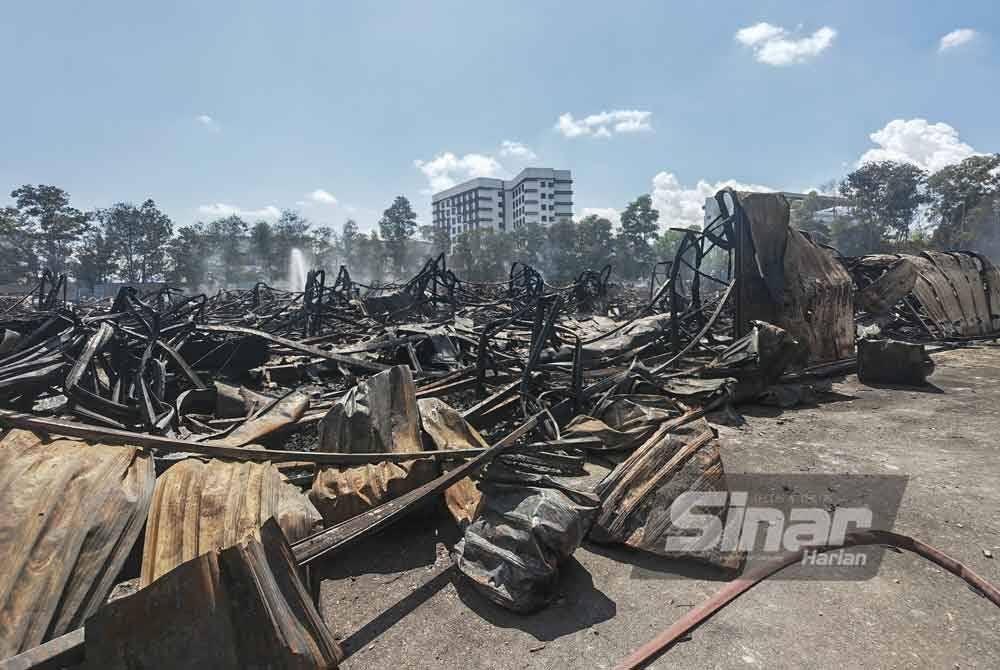 Punca dan kos kerugian masih dalam siasatan.