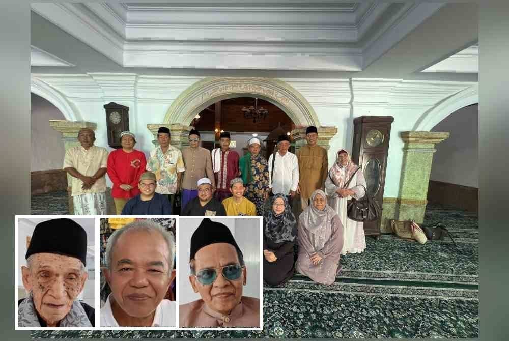 Pihak pengurusan Masjid Jami Aulia Pekalongan, Indonesia bersama delegasi Malaysia. Gambar kecil: Fauzan Sasmati, Asro Kamal Rokan, Ahmad Dhananir Mutasil