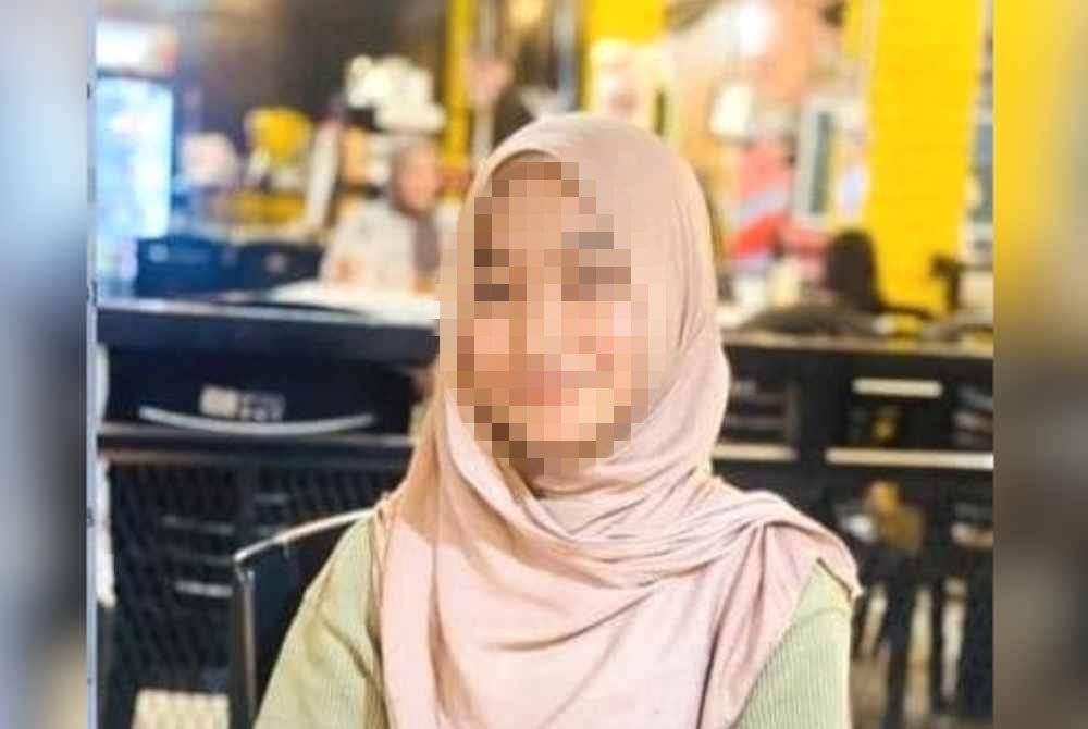 Nurkhairina Husna dilaporkan hilang dari asrama di daerah Besut pada malam Khamis lalu. Foto tular media sosial