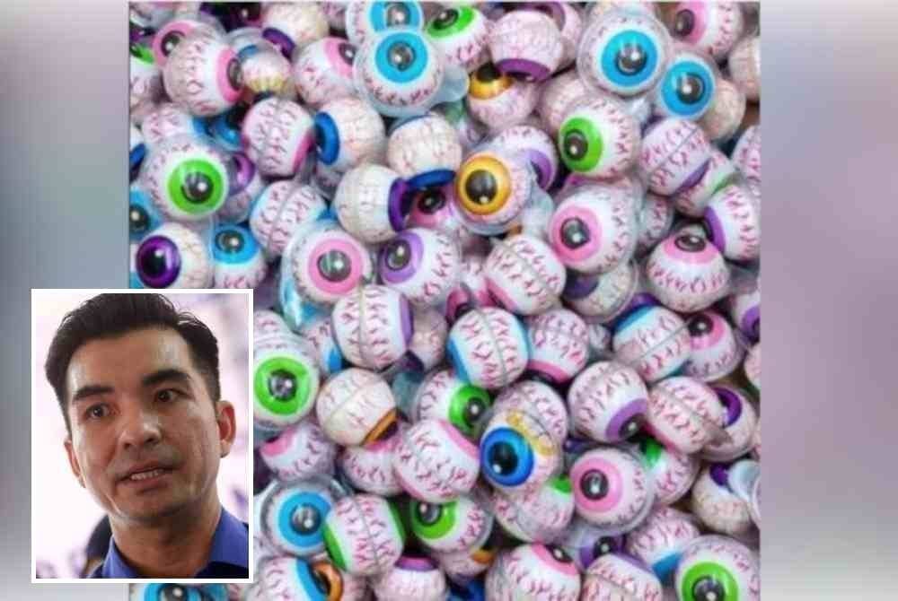 Produk makanan ringan atau ‘jajan’ yang berisiko dan boleh menarik minat kanak-kanak wajar diletakkan label atau dikategorikan penjualannya. Gambar hiasan (Gambar kecil: Mohamad Yusrizal)