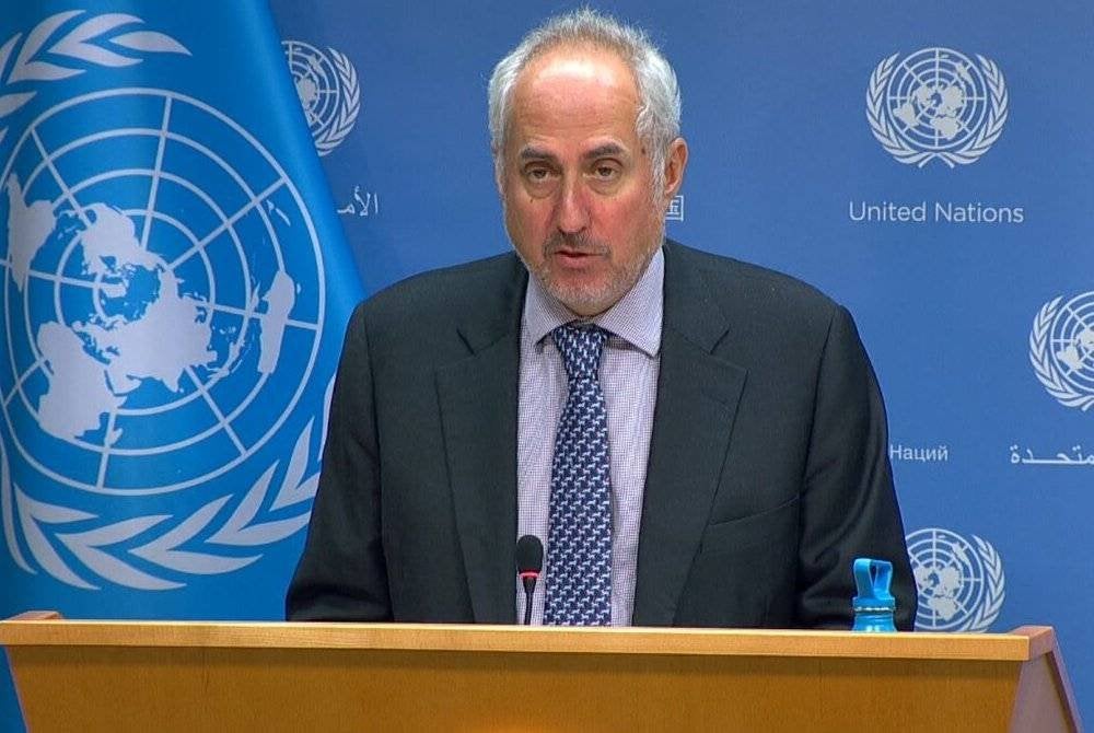 Stephane Dujarric. Foto Agensi