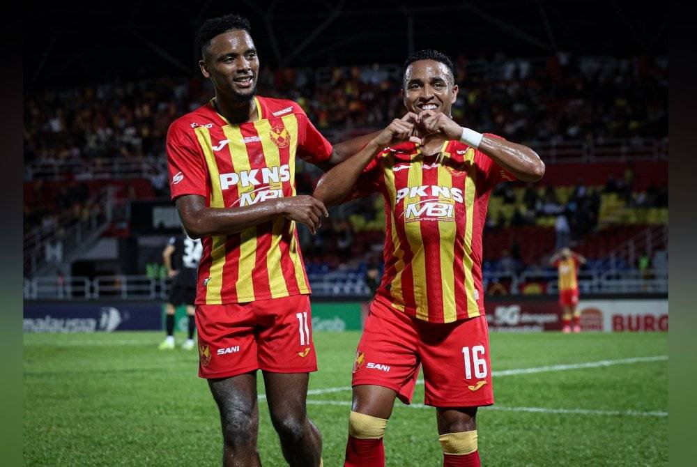 Orozco antara penyumbang gol buat Selangor di Petaling Jaya.