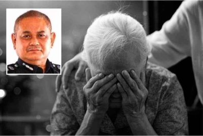 Seorang bekas ahli perniagaan warga China kerugian RM4.2 juta selepas terpedaya dengan sindiket penipuan macau scam yang mendakwa sebagai pegawai polis. Gambar kecil: Mohamad Hatta - Gambar hiasan.