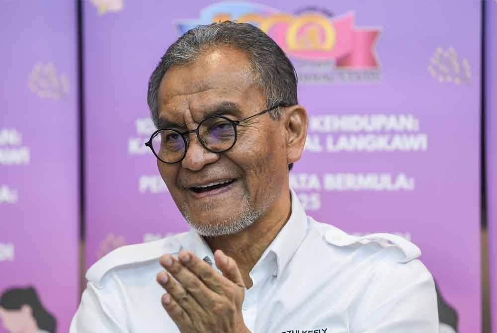Menteri Kesihatan, Datuk Seri Dr Dzulkefly Ahmad ketika sidang media selepas Majlis Perasmian First 1,000 Days of Life: Langkawi Longitudinal Study (LLS) (2025-2028) dan Pelancaran Cloud Based Clinical Management System (CCMS), pada Ahad. Foto Bernama