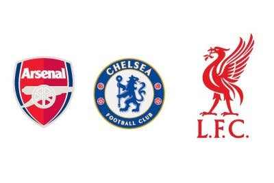 Arsenal, Chelsea dan Liverpool pernah tersingkir daripada divisyen utama di England.