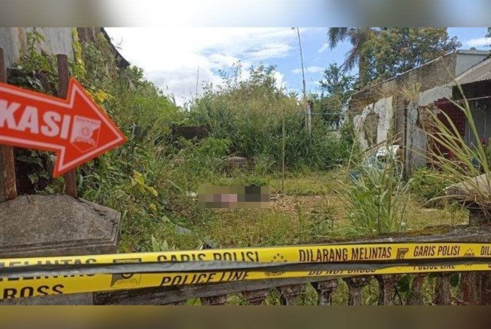 Jasad Hendra ditemui di kawasan tanah lapang di Kampung Sayangkaak, RT04, RW01, Desa Cikahuripan, Kecamatan Kadudampit, Kabupaten Sukabumi, Jawa Barat pada Sabtu. Foto Agensi