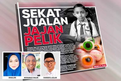 Laporan Sinar Harian pada Sabtu.