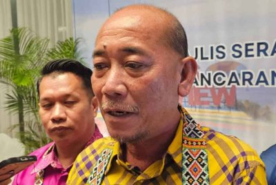 Ruddy ketika ditemui pemberita selepas menyempurnakan Majlis Pelancaran Pelan Strategik Daerah Pitas di sini, pada malam Ahad.