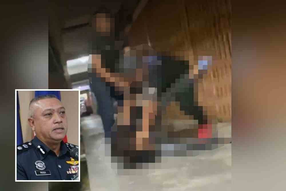 Polis sudah mengenal pasti dua suspek yang dipercayai telah memukul seorang lelaki dalam kejadian pergaduhan di Taman Cherang dekat Kota Bharu pada Jumaat. (Gambar kecil: Mohd Rosdi)