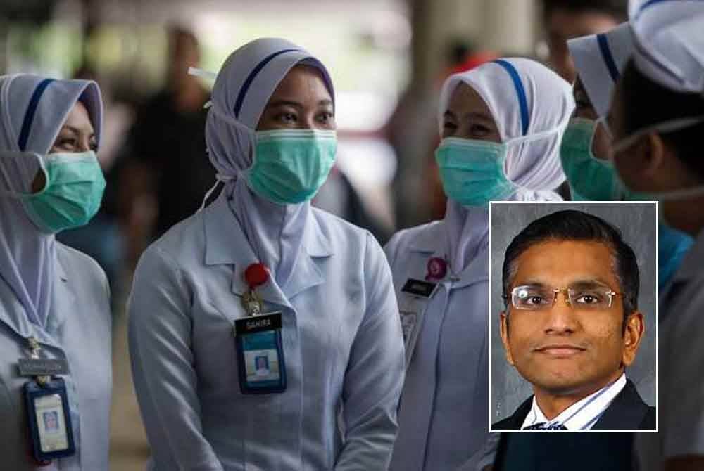 Lingeswaran (foto kecil) menyatakan perkembangan baharu itu dimaklumkan Menteri Kesihatan, Datuk Seri Dr Dzulkefly Ahmad. Foto hiasan