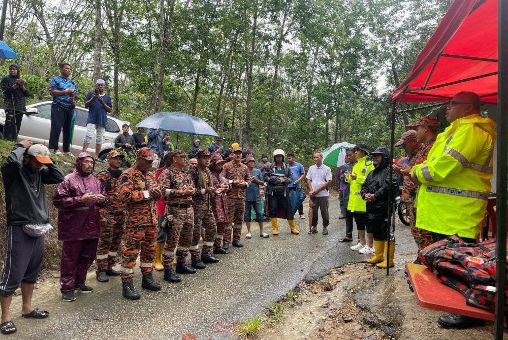 Operasi mencari dan menyelamat Hud Aryan masih diteruskan.