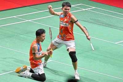 Wan Arif (kiri) dan Roy King akan berdepan pasangan Denmark dalam pusingan awal Terbuka Jerman di Mulheim pada Selasa.