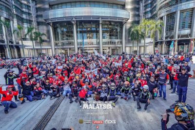 Antara pemilik Ducati menghadiri perhimpunan terbesar jenama itu di Asia Tenggara bersempena AGM ke-8 DOCM 2025 pada Sabtu.