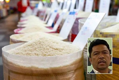 KPKM menggunakan AI bagi menjejaki secara langsung beras putih tempatan bersubsidi di pasaran. Foto hiasan, gambar kecil: Badrul Hisham