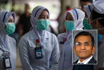 Lingeswaran (foto kecil) menyatakan perkembangan baharu itu dimaklumkan Menteri Kesihatan, Datuk Seri Dr Dzulkefly Ahmad. Foto hiasan