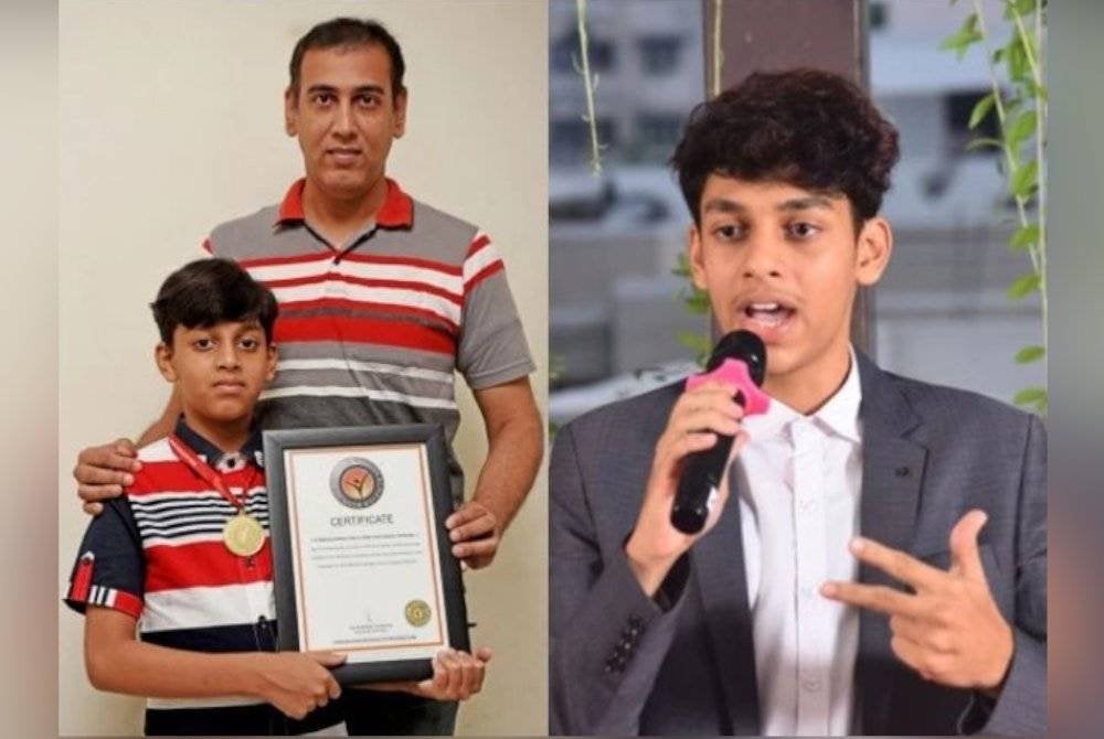 Kebolehan berbahasa Akram,19, mengagumkan dunia. Agensi