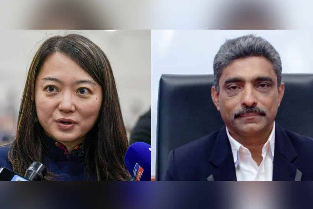 Hannah Yeoh (kiri), Noorul Ariffin