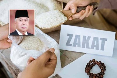 MAIK menetapkan kadar zakat fitrah bagi tahun ini adalah sebanyak RM8. Gambar hiasan (Gambar kecil: Tengku Mohamad Rizam)