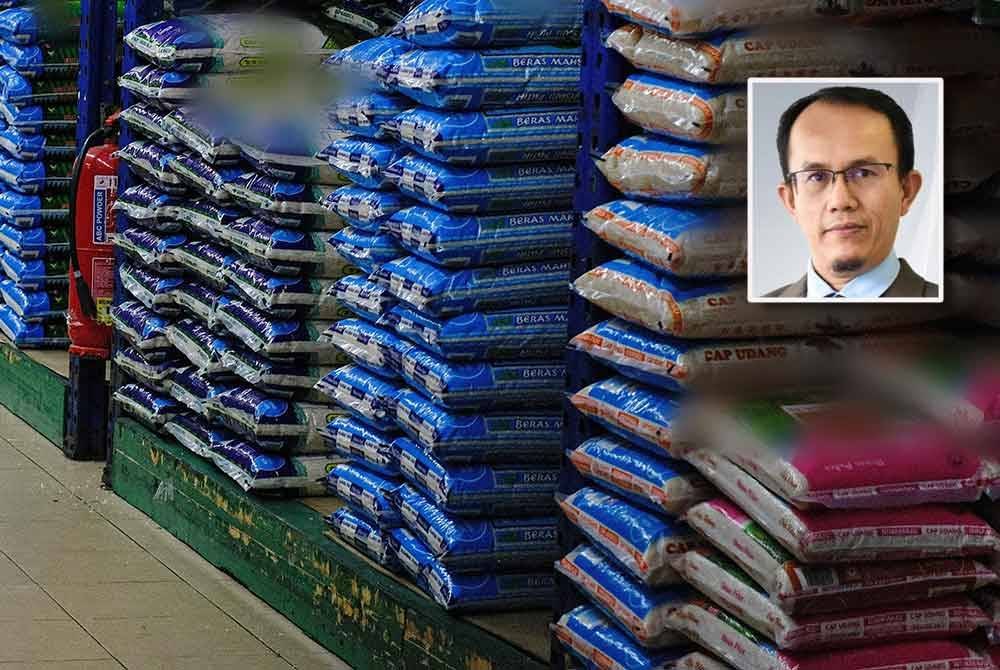 Polemik beras tempatan 'ghaib' pasaran telah berlarutan lebih dua tahun lalu walaupun kementerian giat melaksanakan pelbagai tindakan. (Gambar kecil: Bakri) - Gambar hiasan