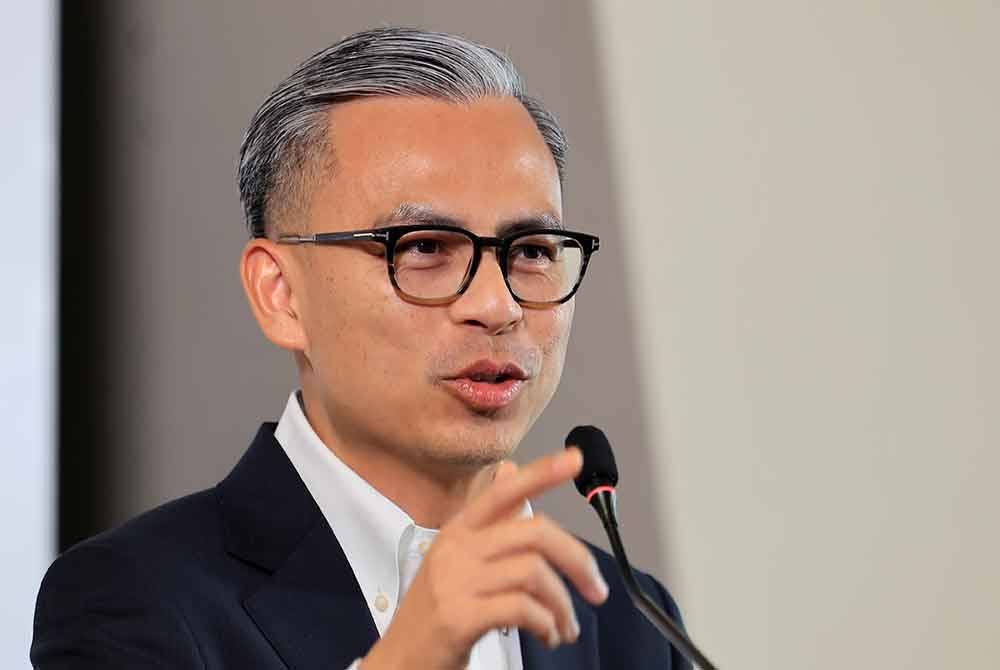 Fahmi merangkap Jurucakap Kerajaan Madani pada sidang media mingguan Kabinet di Kementerian Komunikasi, pada Jumaat. Foto Bernama