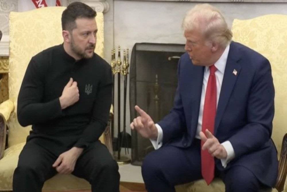 Perdebatan sengit antara Presiden Ukrian Volodymyr Zelensky dengan Presiden AS Donald Trump.