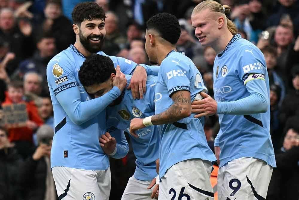Manchester City kekal sebagai pasukan bola sepak paling berharga di dunia. Foto Agensi