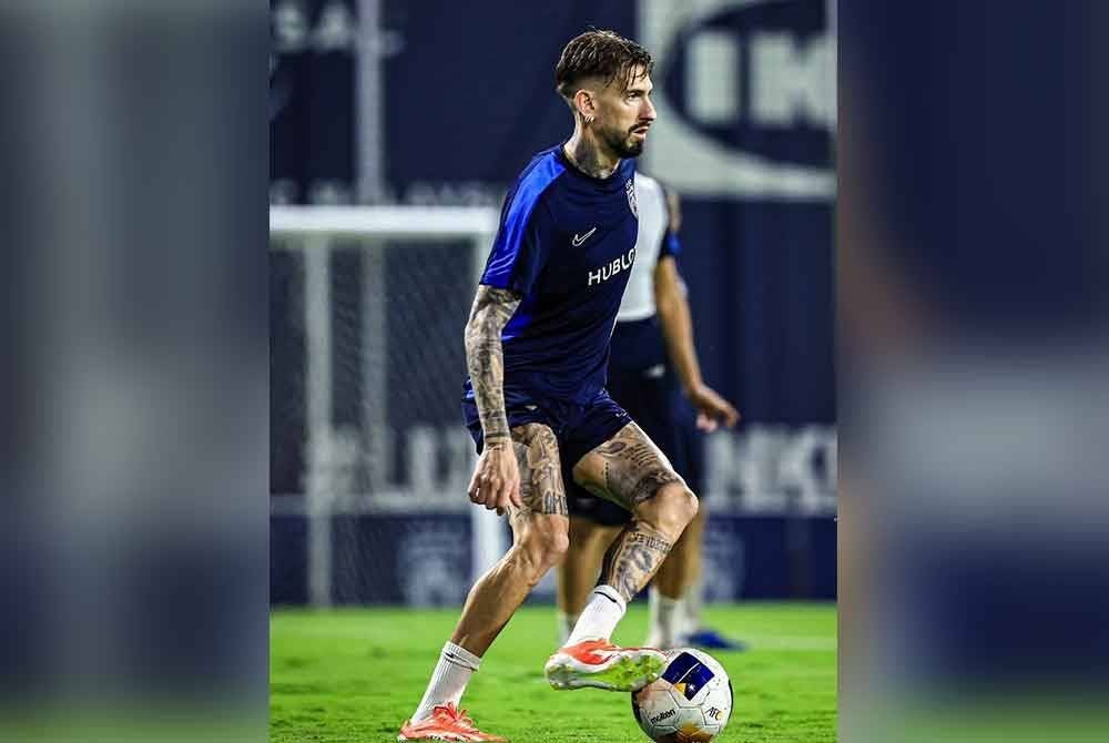 Castillejo dibawa masuk bagi memperkukuh cabaran JDT di ACLE. Foto: Johor Southern Tigers