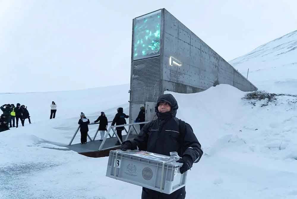 Struktur kebal ni terletak dalam keadaan tanah beku kekal (permafrost) dengan suhu semula jadi kurang daripada 18 darjah Celsius. Foto TikTok MARDI