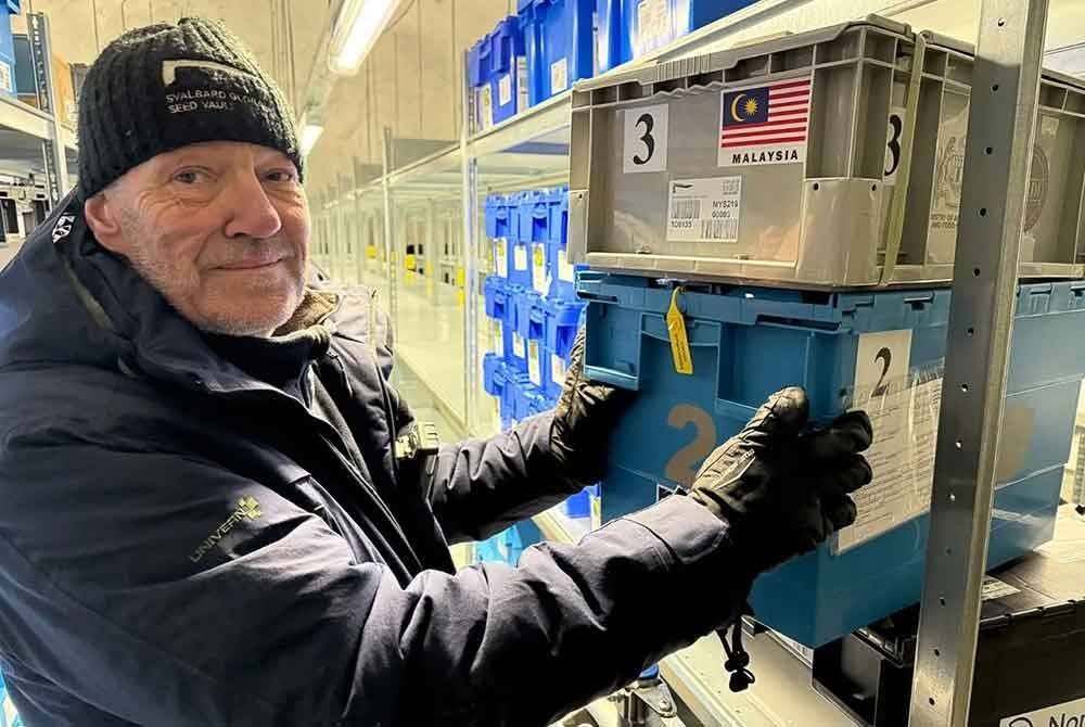 Pada 26 Februari lalu, pintu SGSV dibuka buat kali pertama pada 2025 untuk menerima deposit benih dari Malaysia serta 20 negara lain. Foto TikTok MARDI