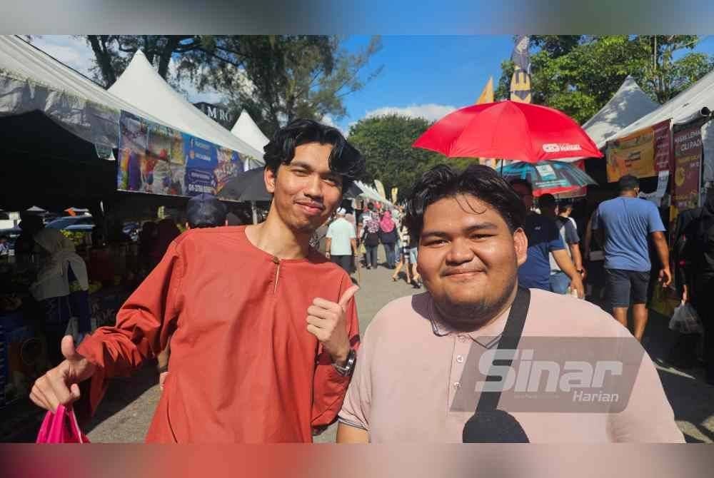 Muhammad Fateh (kiri) dan Muhammad Firas.