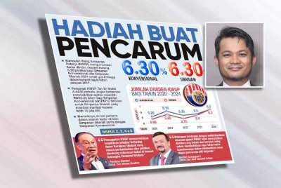 Pencarum KWSP beragama Islam digalakkan menyokong inisiatif Simpanan Shariah KWSP bagi membantu mengembangkan pasaran modal kewangan Islam negara ini ke tahap lebih kompetitif. Foto kecil: Shahrul Azman