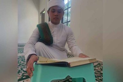 Muhammad Huzaifah kali ini lebih bersedia dan yakin mengetuai solat tarawih di Masjid Padu Permai pada Ramadan ini.