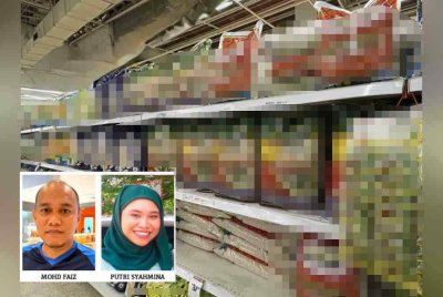 Peniaga mendakwa, buat masa ini hanya beras import dan beberapa jenama tempatan yang dijual pada harga agak tinggi boleh didapati
di pasaran.