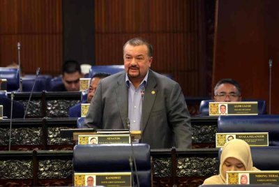 Menteri Kewangan ll, Senator Datuk Seri Amir Hamzah Azizan pada sesi penggulungan Rang Undang-Undang Perbekalan Tambahan (2024) 2025 di Dewan Rakyat pada Isnin. Foto Bernama