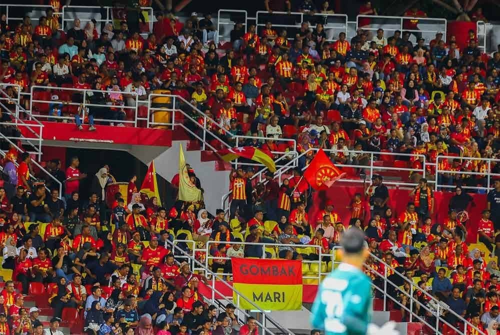Penyokong Selangor antara yang memeriahkan saingan Liga-M. Foto: Selangor FC