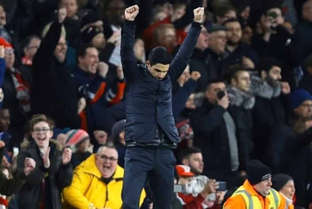 Mikel Arteta percaya perlawanan pusingan 16 Liga Juara-Juara menentang PSV Eindhoven di Stadion Philips akan beri semangat baharu kepada pasukannya.