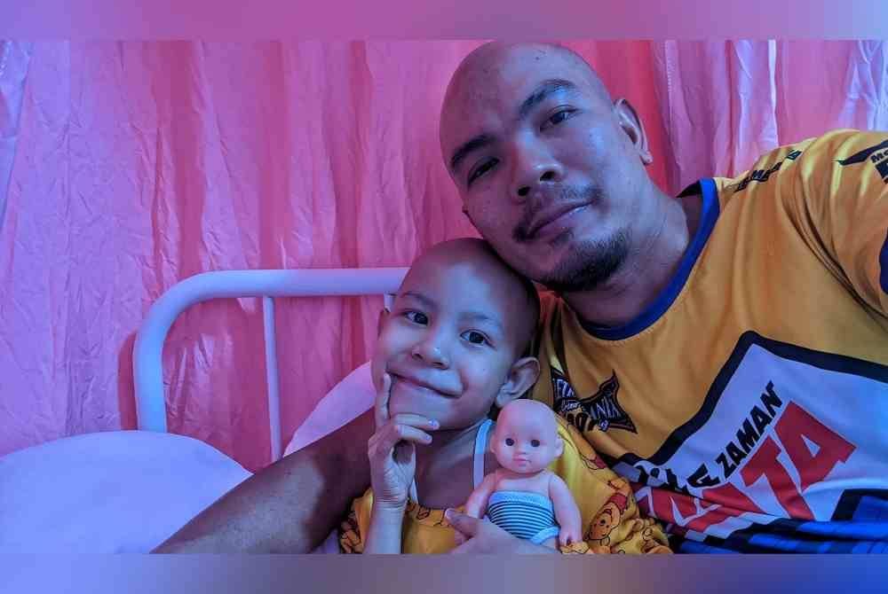 Azroyhatta berharap orang ramai dapat membantu menampung kos ubatan anaknya.