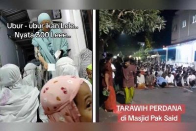 Pemberian 'angpau' itu turut menjadi tular. - Foto Agensi