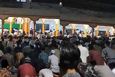 Video yang tular di Instagram mengenai solat tarawih 10 minit. Foto sumber Jatim Times