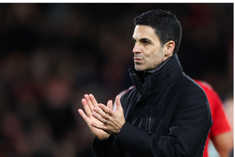 Mikel Arteta. Foto AFP