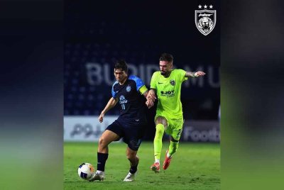 Kedua-dua pasukan terikat tanpa jaringan buat kali kedua dalam saingan ACLE musim ini. - foto fb Johor Southern Tigers