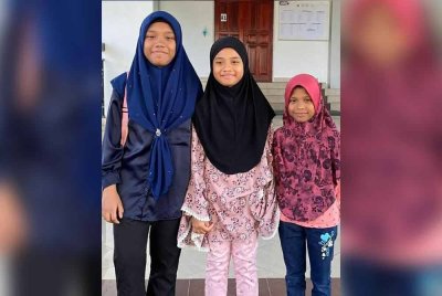 JKM sedang mengesan ibu kepada tiga beradik ini yang ditinggalkan sejak enam tahun lalu.