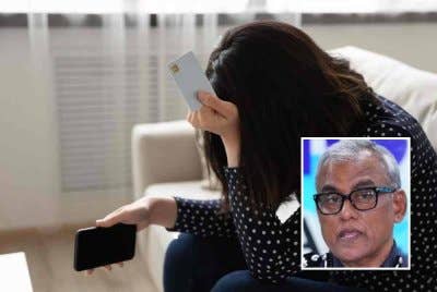 Seorang ejen insurans mengalami kerugian RM1.58 juta akibat diperdaya skim pelaburan. (Gambar kecil: Ramli) Gambar hiasan