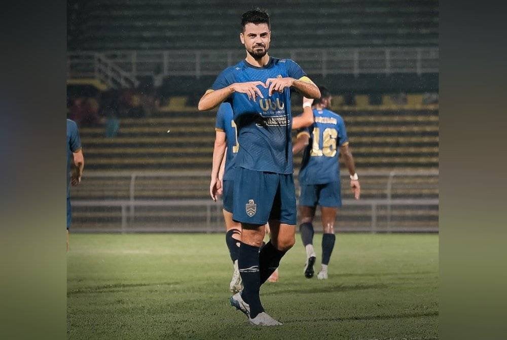 Josue meledak dua gol buat KL City di Alor Setar. Foto KL City FC