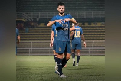 Josue meledak dua gol buat KL City di Alor Setar. Foto KL City FC