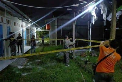 Kejadian itu berlaku di bilik sewa mangsa di Kota Tengal. Foto Agensi